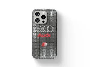 Audi Cover Silicone Smartphone Look Elegante Moderno
